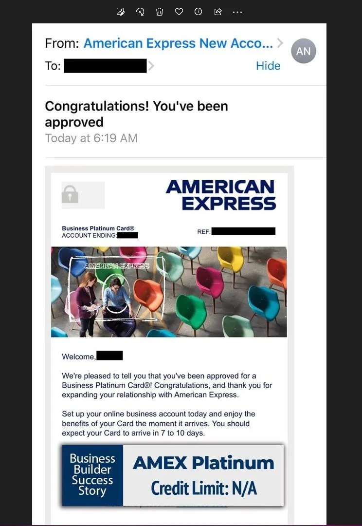 Build Business Credit Fast 5 6792c1b2fec0a702d4e61f48 Business Credit AMEX NA BB