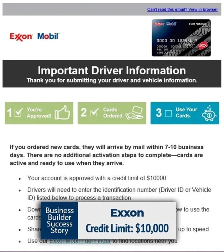 Build Business Credit Fast 11 6792c2971eaad13a1501e2d3 Business Credit Exxon 10K BB